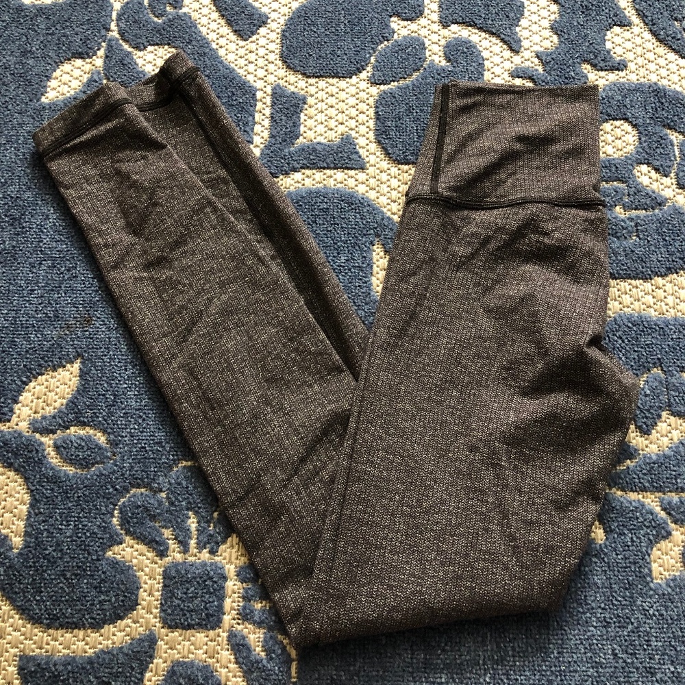 Lululemon Athletica Charcoal Leggings